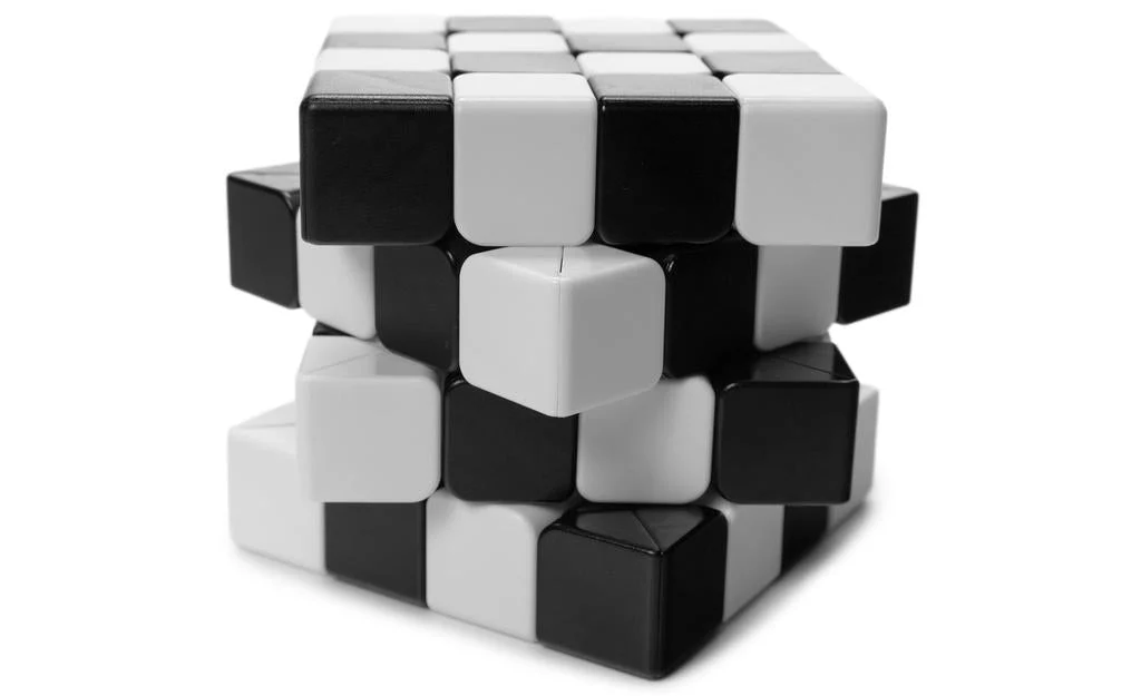 4x4x4 Sudoku Cube - 2-Color, Black/White - Image 2