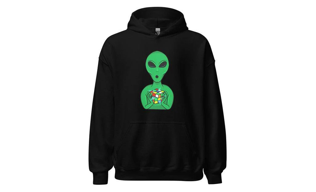 Alien Speedcuber - Rubik's Cube Hoodie