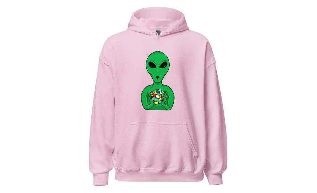 Alien Speedcuber - Rubik's Cube Hoodie - Image 12