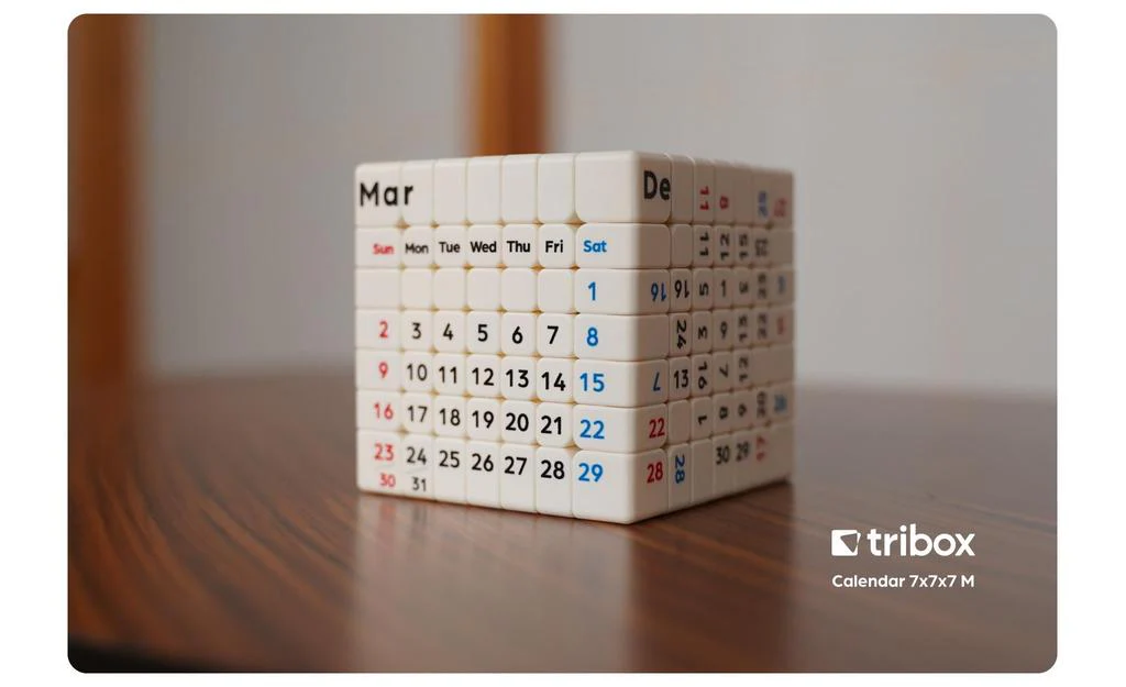 Calendar Cube 7x7 (Magnetic) - Image 13