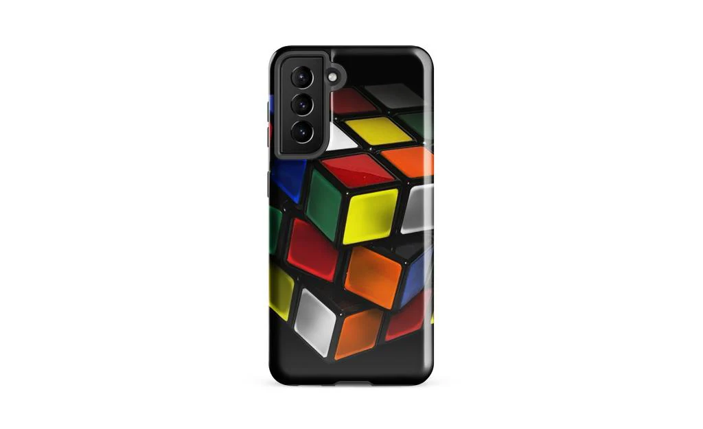 Close-Up Rubik's Cube Phone Case (Tough case) for Samsung® - Image 15
