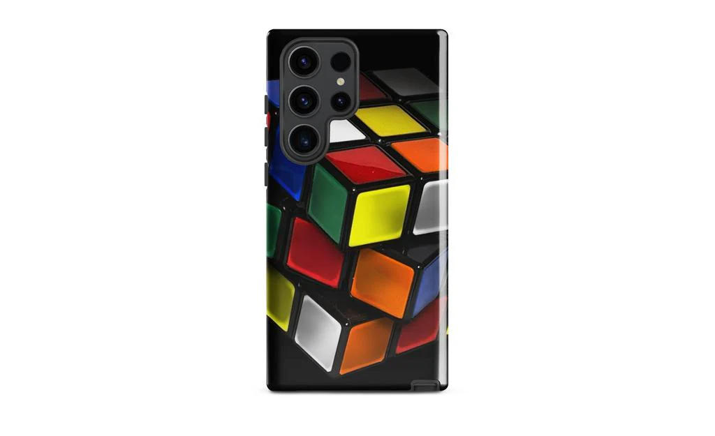 Close-Up Rubik's Cube Phone Case (Tough case) for Samsung® - Image 27