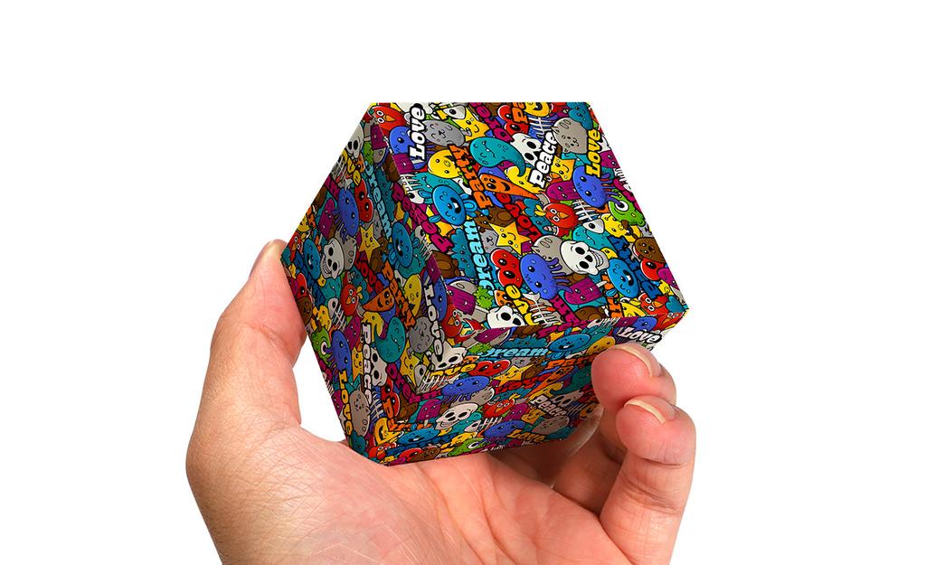 Ziina Star Colorful Graffiti 3x3 (UV Printed) - Image 7