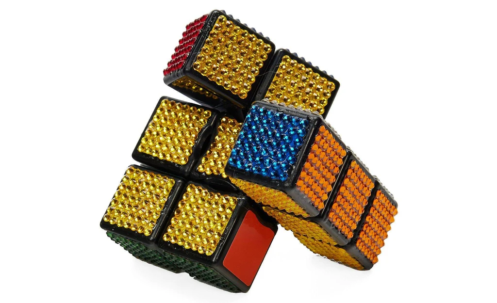 Crystallized 1x3x3 Speed Cube