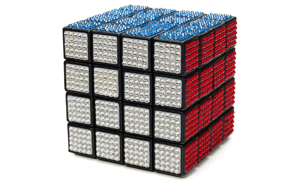 Crystallized 4x4 Speed Cube - Image 2