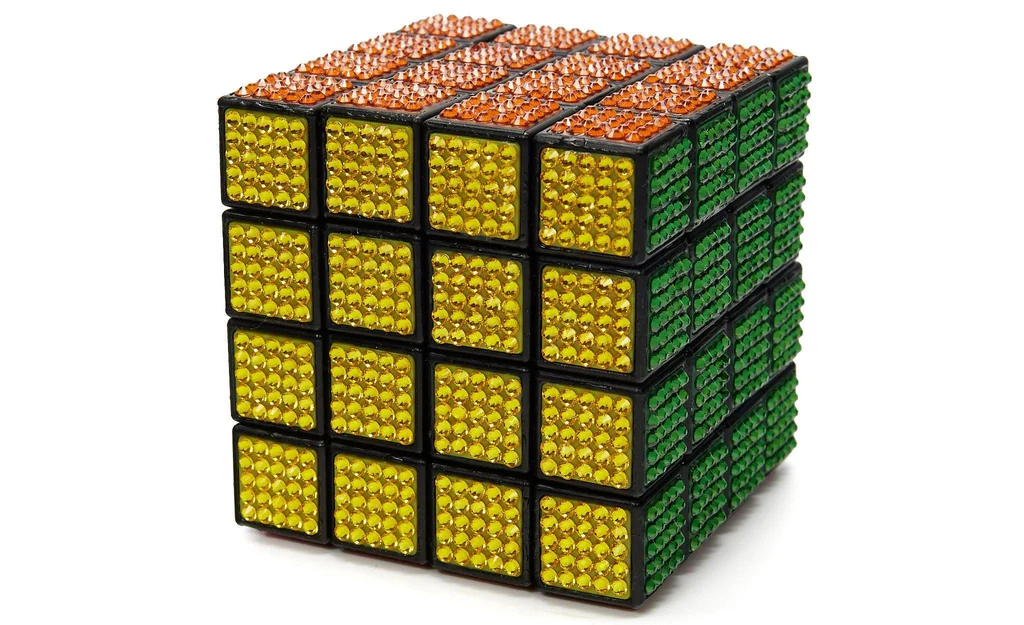 Crystallized 4x4 Speed Cube - Image 3