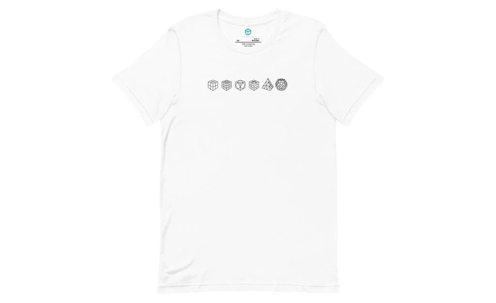 Cube Lineup (Light) - Rubik's Cube Shirt - Image 10
