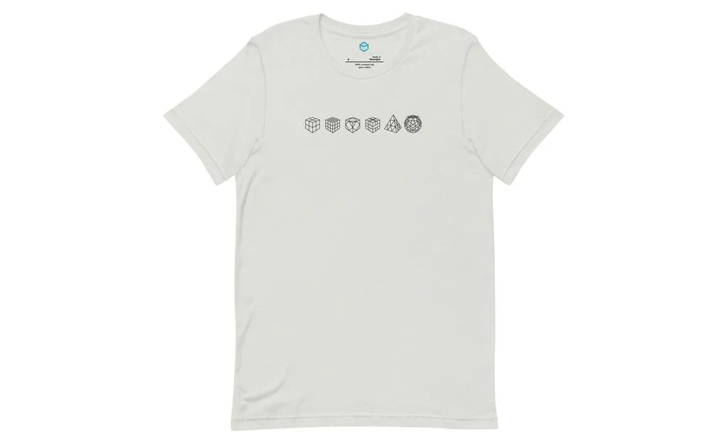 Cube Lineup (Light) - Rubik's Cube Shirt - Image 8