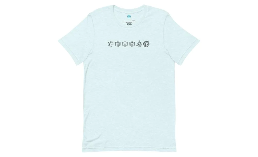 Cube Lineup (Light) - Rubik's Cube Shirt - Image 9