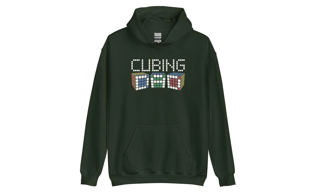 Cubing Dad 5x5 Rubik's Cube Hoodie - Image 4