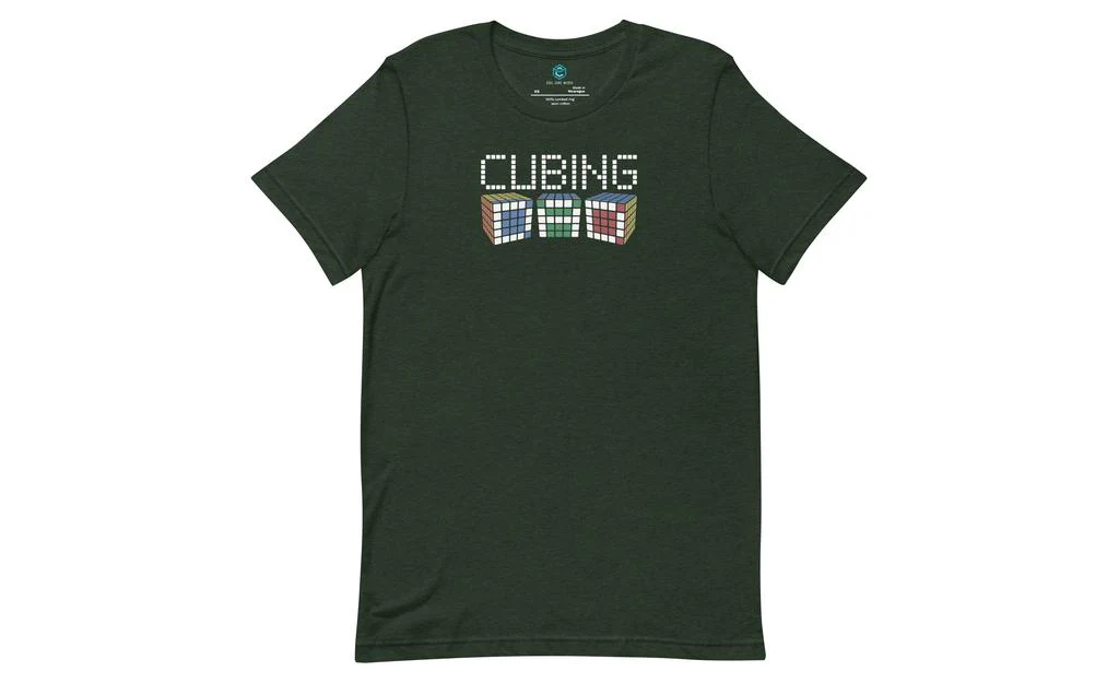 Cubing Dad 5x5 Rubik's Cube Shirt - Image 5