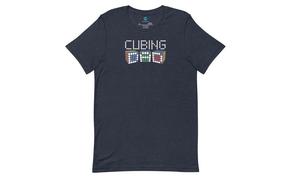 Cubing Dad 5x5 Rubik's Cube Shirt - Image 7