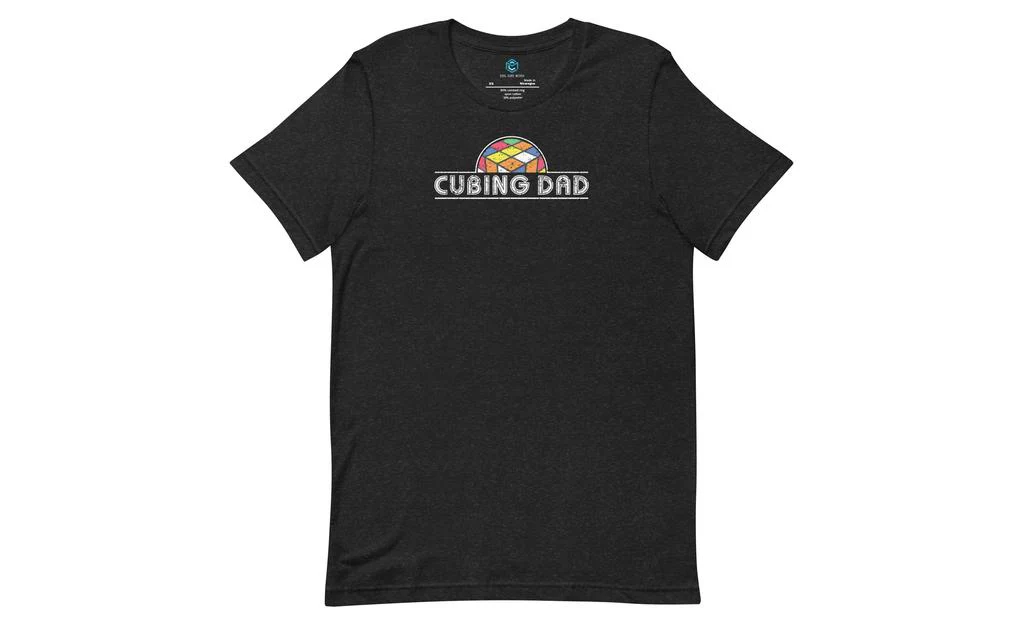 Cubing Dad Rubik's Cube Shirt - Image 5