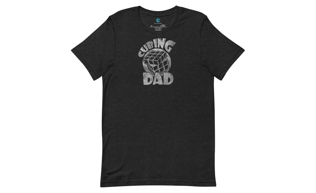 Cubing Dad V2 Rubik's Cube Shirt
