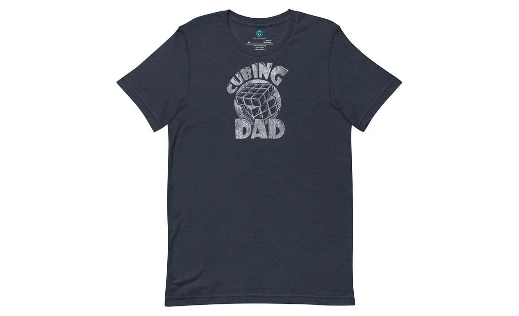 Cubing Dad V2 Rubik's Cube Shirt - Image 6