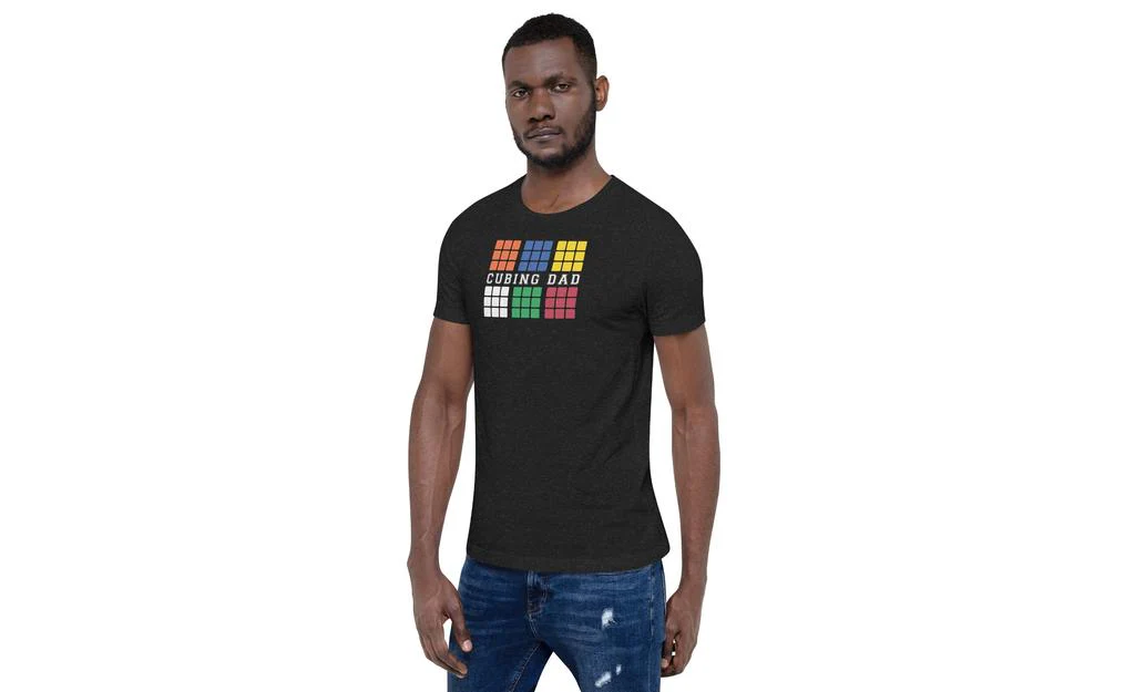 Cubing Dad V4 Rubik's Cube Shirt - Image 2