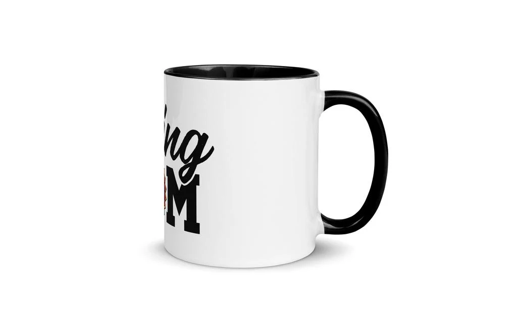 Cubing Mom Daisy Mug Rubik's Cube with Color Inside and on Handle - Image 2