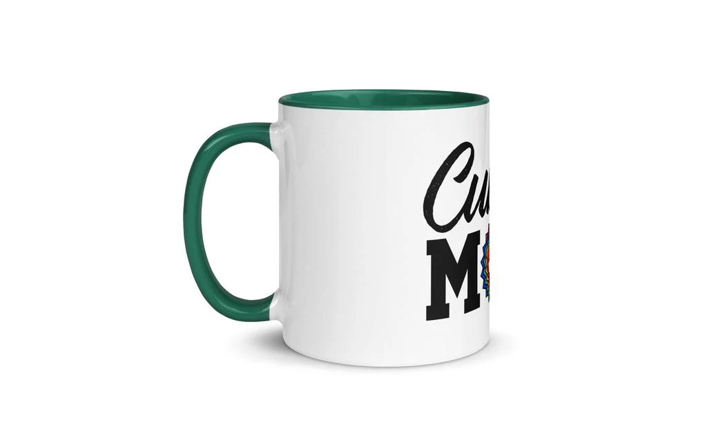 Cubing Mom Daisy Mug Rubik's Cube with Color Inside and on Handle - Image 21