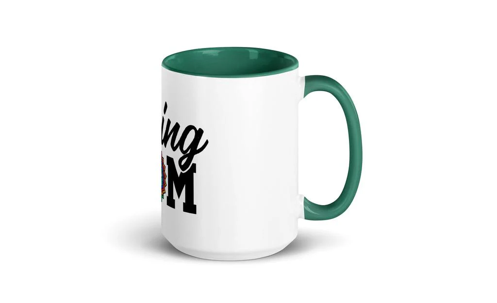 Cubing Mom Daisy Mug Rubik's Cube with Color Inside and on Handle - Image 22