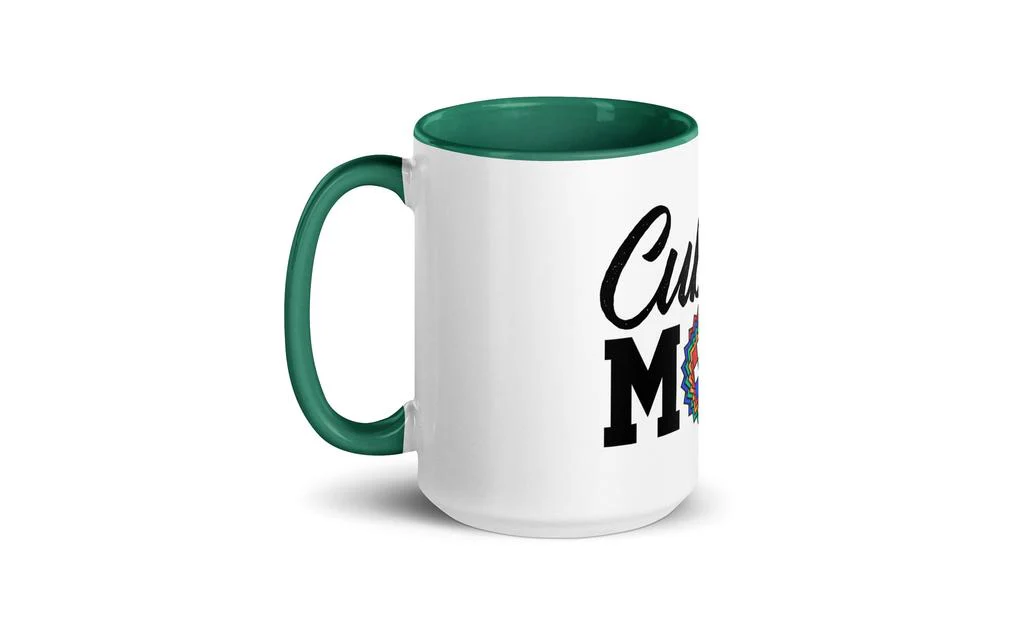Cubing Mom Daisy Mug Rubik's Cube with Color Inside and on Handle - Image 24