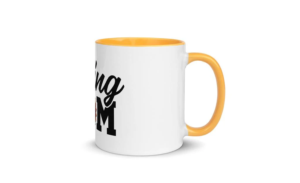 Cubing Mom Daisy Mug Rubik's Cube with Color Inside and on Handle - Image 25