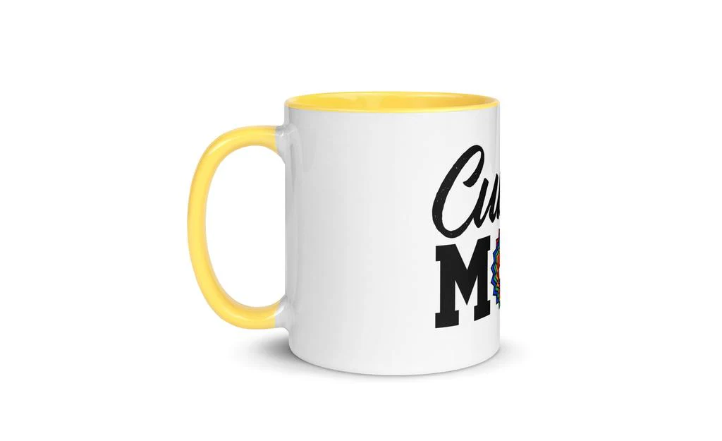 Cubing Mom Daisy Mug Rubik's Cube with Color Inside and on Handle - Image 30