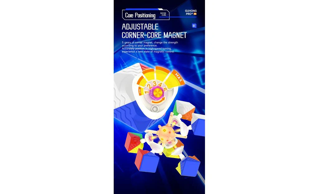 DaYan GuHong Pro+ 3x3 (Magnetic, MagLev, Core Magnets) - 56mm - Image 10