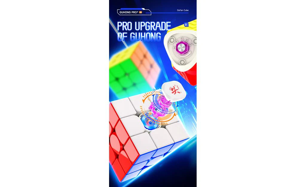 DaYan GuHong Pro+ 3x3 (Magnetic, MagLev, Core Magnets) - 56mm - Image 8