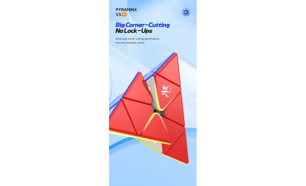 DaYan Pyraminx V3 (Magnetic, MagLev, Ball-Core, UV Coated) - Image 13