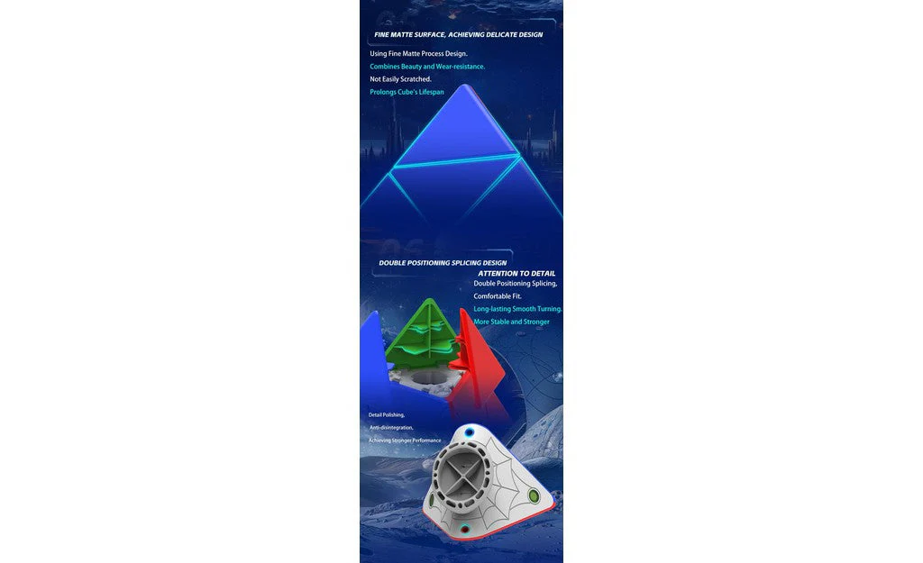 DianSheng Big Pyraminx - 19.5cm (Magnetic) - Image 10