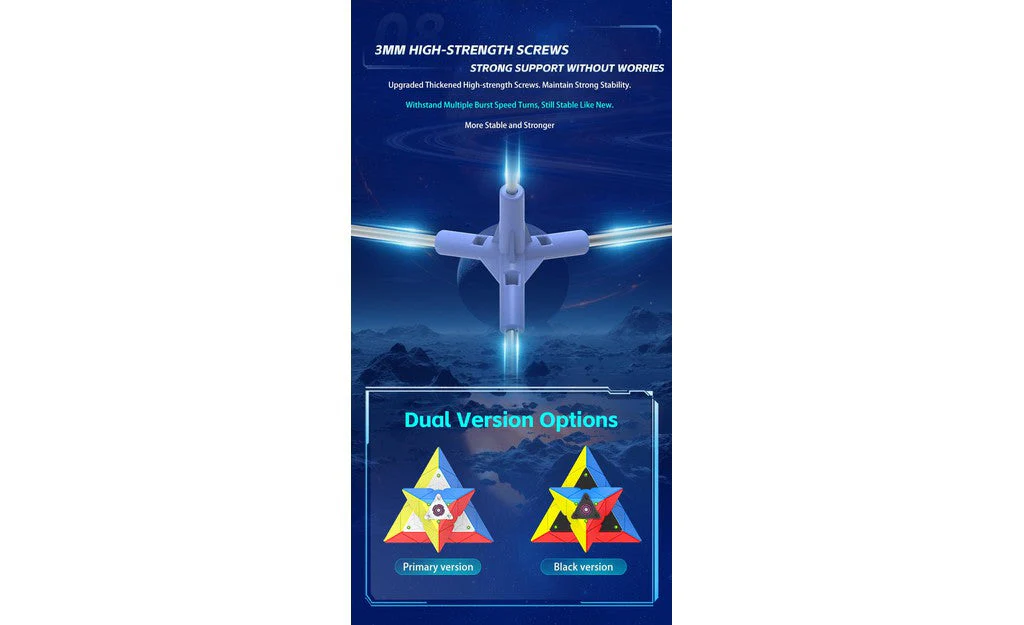DianSheng Big Pyraminx - 19.5cm (Magnetic) - Image 12