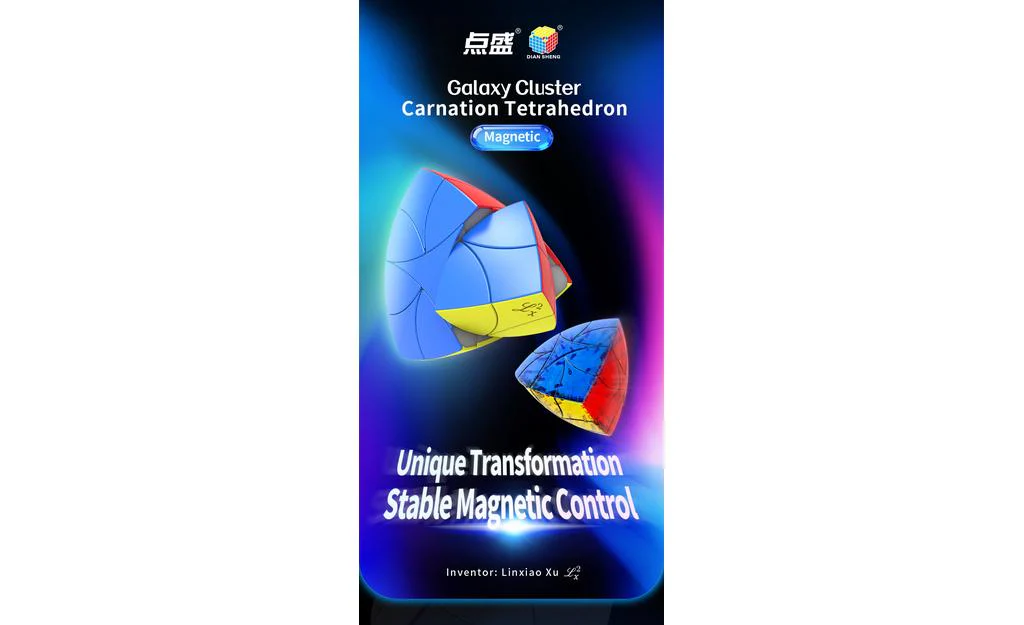DianSheng Carnation Tetrahedron (Magnetic) - Image 11