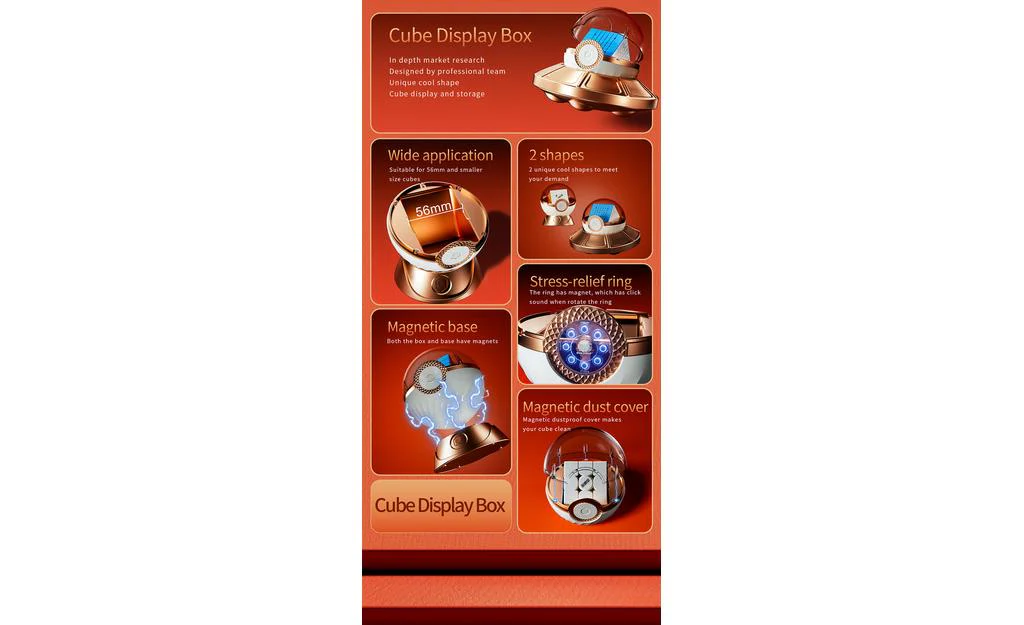 DianSheng Cube Display Stand - Capsule - Image 9