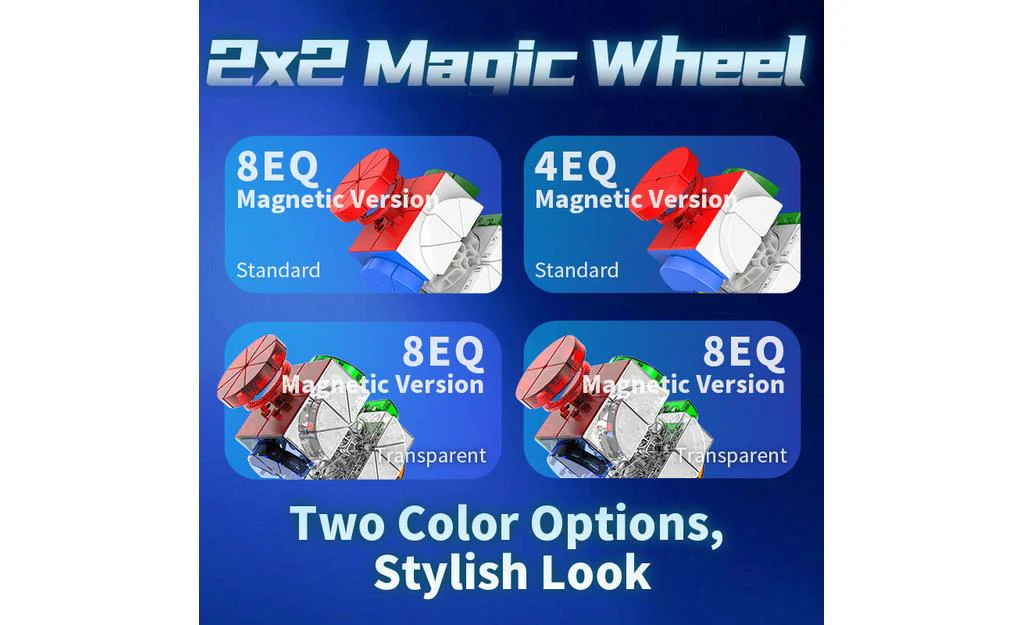 DianSheng Galaxy 2x2 Magic Wheel (Magnetic) - 8EQ - Image 5