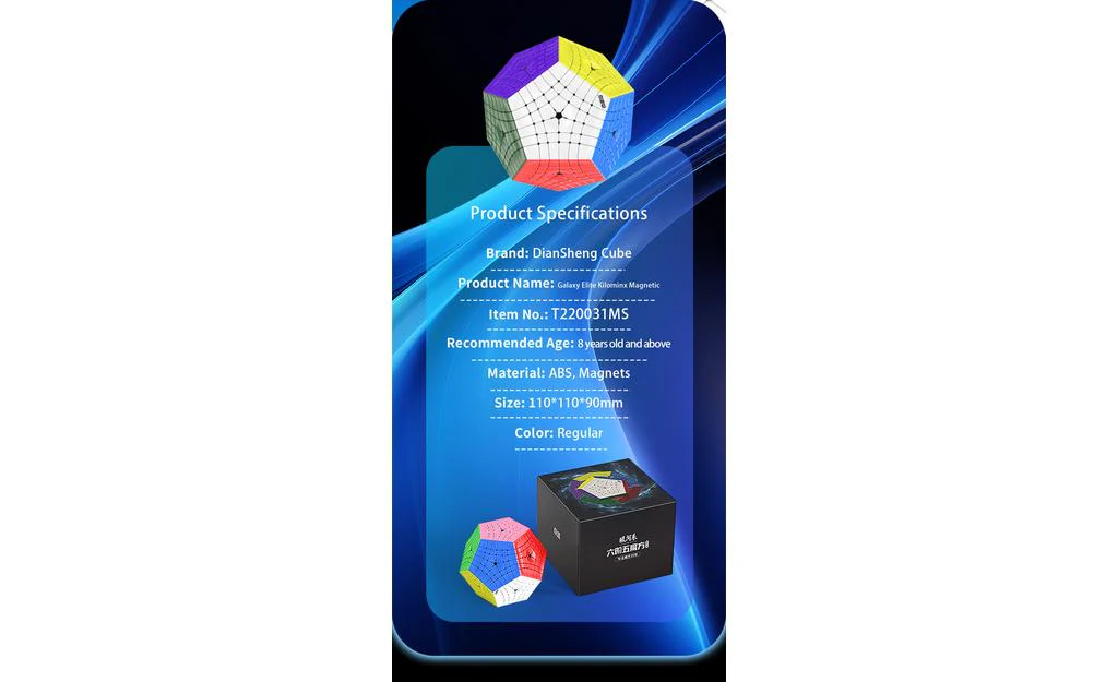 DianSheng Galaxy Elite Kilominx (Magnetic) - Image 12