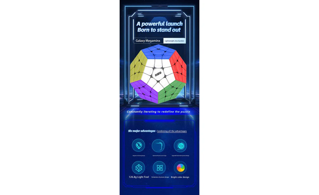 DianSheng Galaxy Megaminx (Magnetic) - Image 6