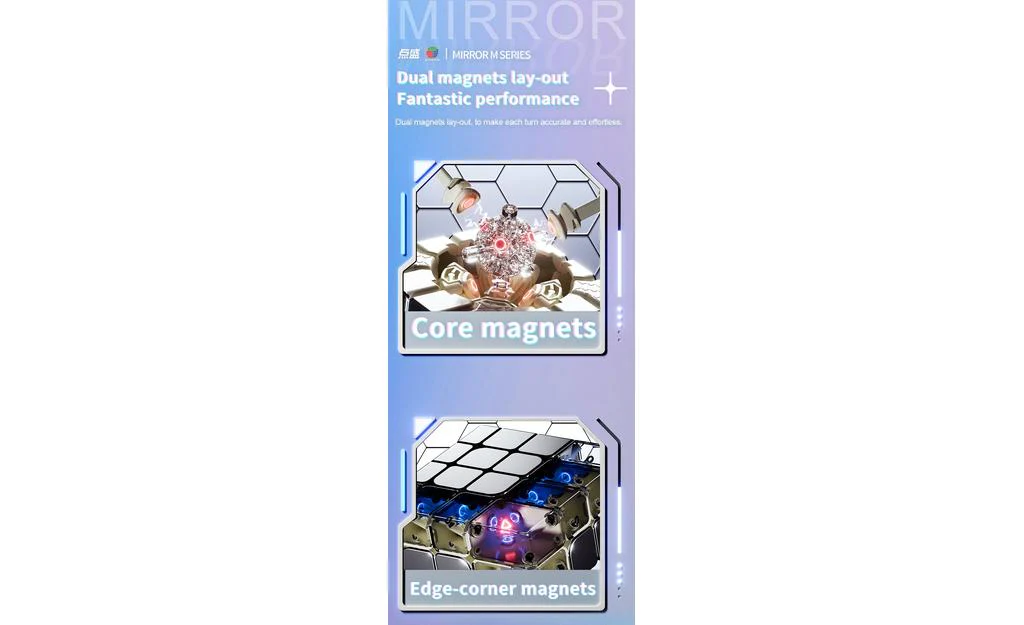 DianSheng Mirror 4x4 (Magnetic, Ball-Core) - Image 24