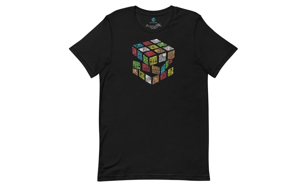 Doodle Cube - Rubik's Cube Shirt - Image 2
