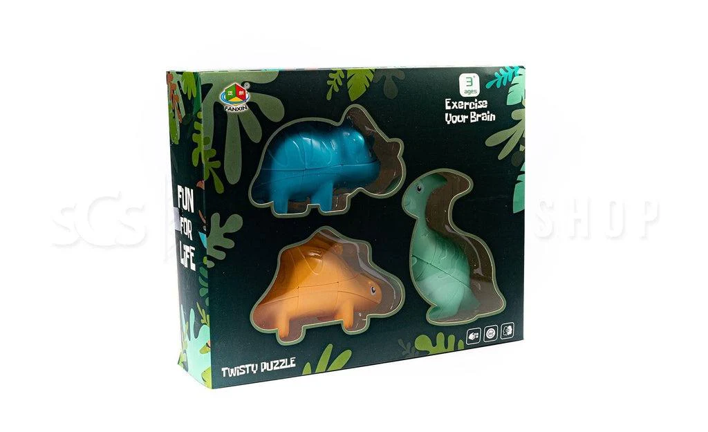 Fanxin Dinosaur Twisty Puzzles Bundle - Image 15