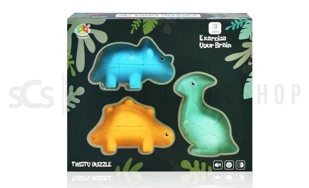 Fanxin Dinosaur Twisty Puzzles Bundle - Image 16