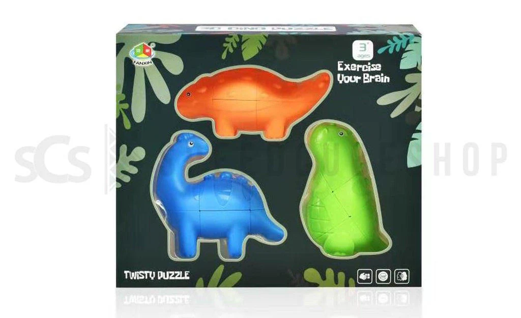 Fanxin Dinosaur Twisty Puzzles Bundle - Image 17