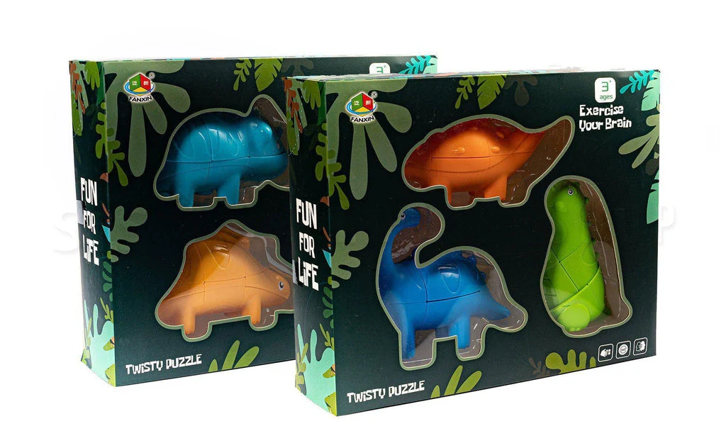 Fanxin Dinosaur Twisty Puzzles Bundle - Image 18