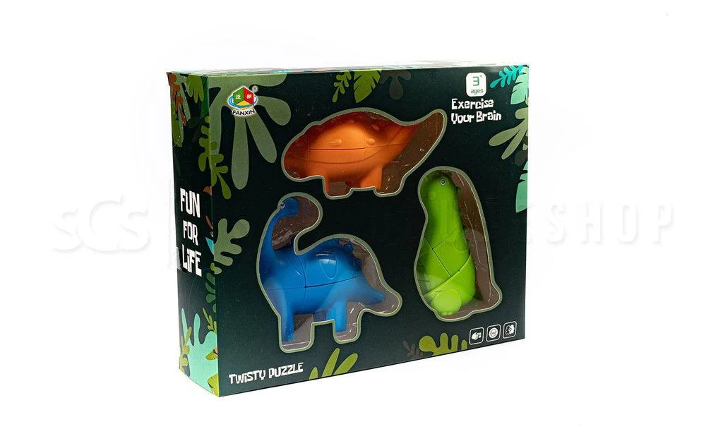 Fanxin Dinosaur Twisty Puzzles Bundle - Image 8