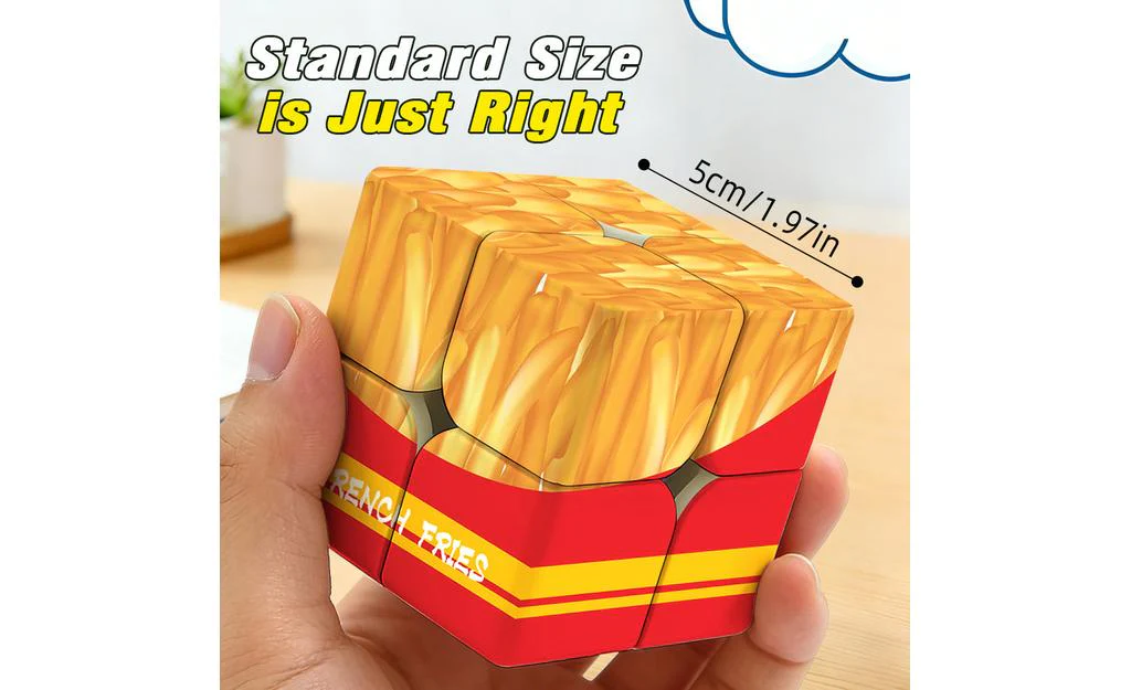 Ziina Star French Fries 2x2 (UV Printed) - Image 3