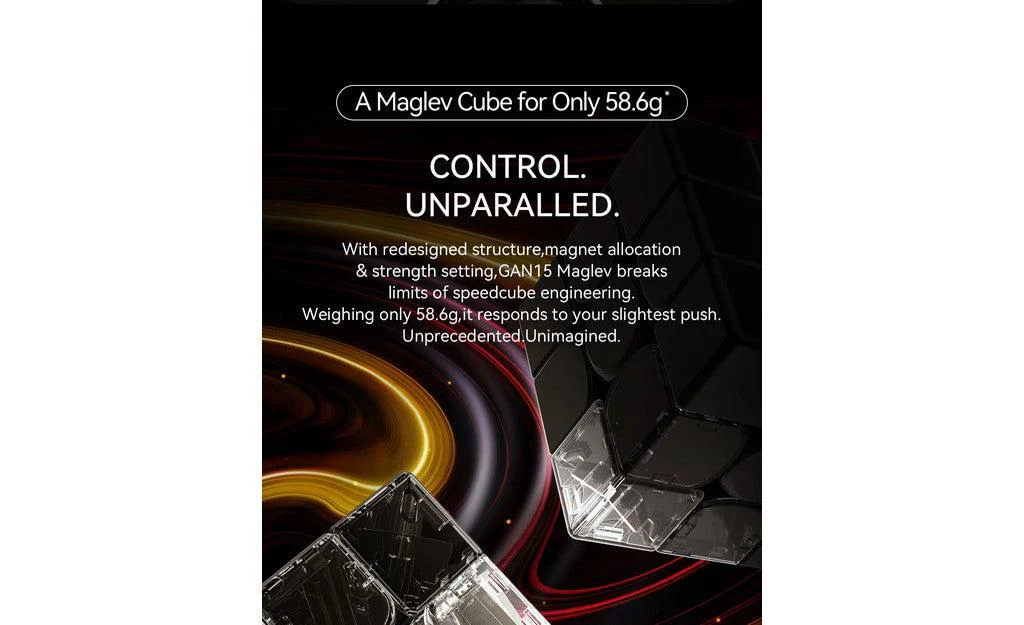 GAN 15 3x3 - 10th Anniversary Edition (Magnetic, MagLev, UV Coated) - Image 12