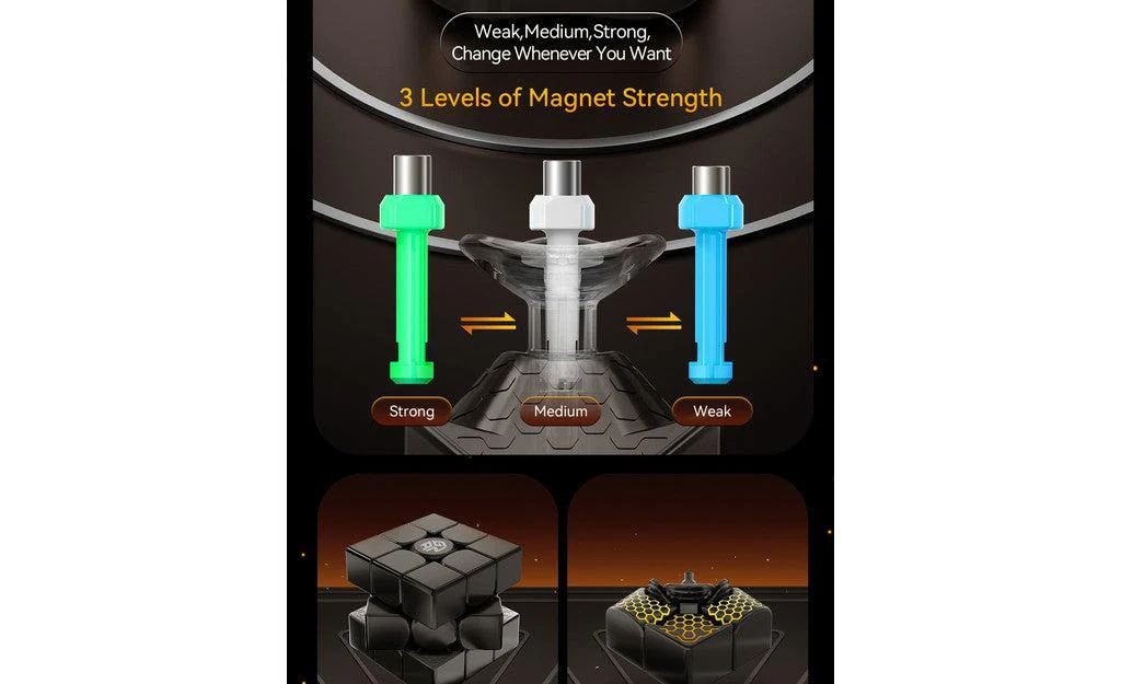 GAN 15 3x3 - 10th Anniversary Edition (Magnetic, MagLev, UV Coated) - Image 21