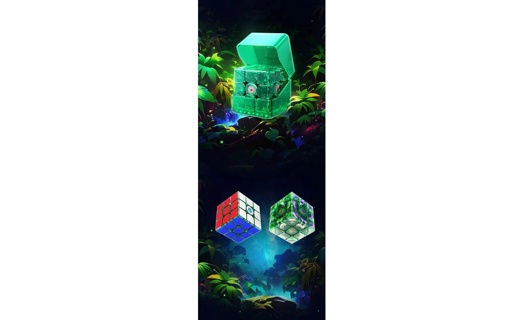GAN 15 3x3 Emerald (Magnetic, MagLev, Core Magnets, UV Coated) - Limited Edition - Image 11