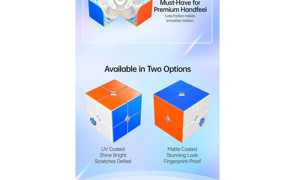 GAN 251 UI 2x2 (Magnetic, Ball-Core, UV Coated) - Bluetooth Smart Cube - Image 23