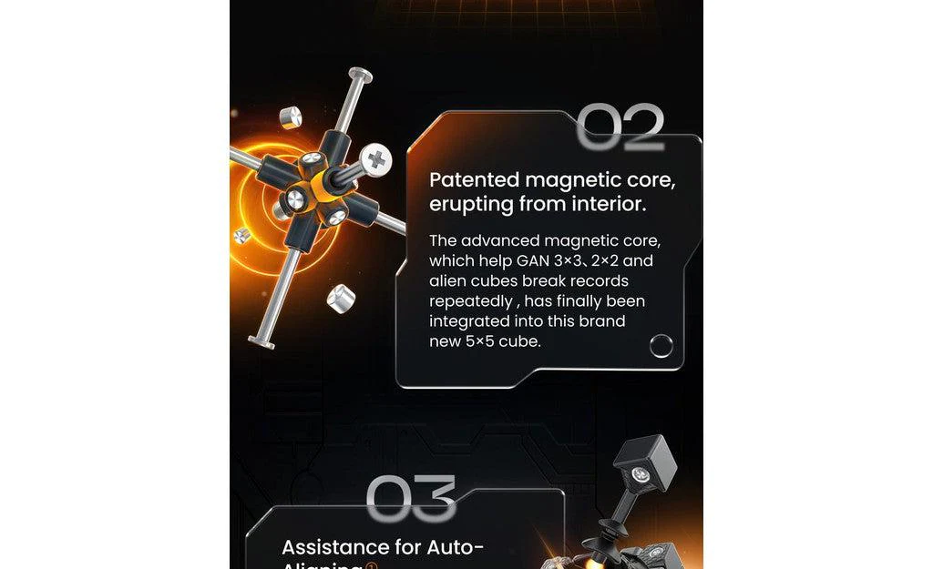 GAN 562 5x5 (Magnetic, Core Magnets, UV Coated) - Image 13