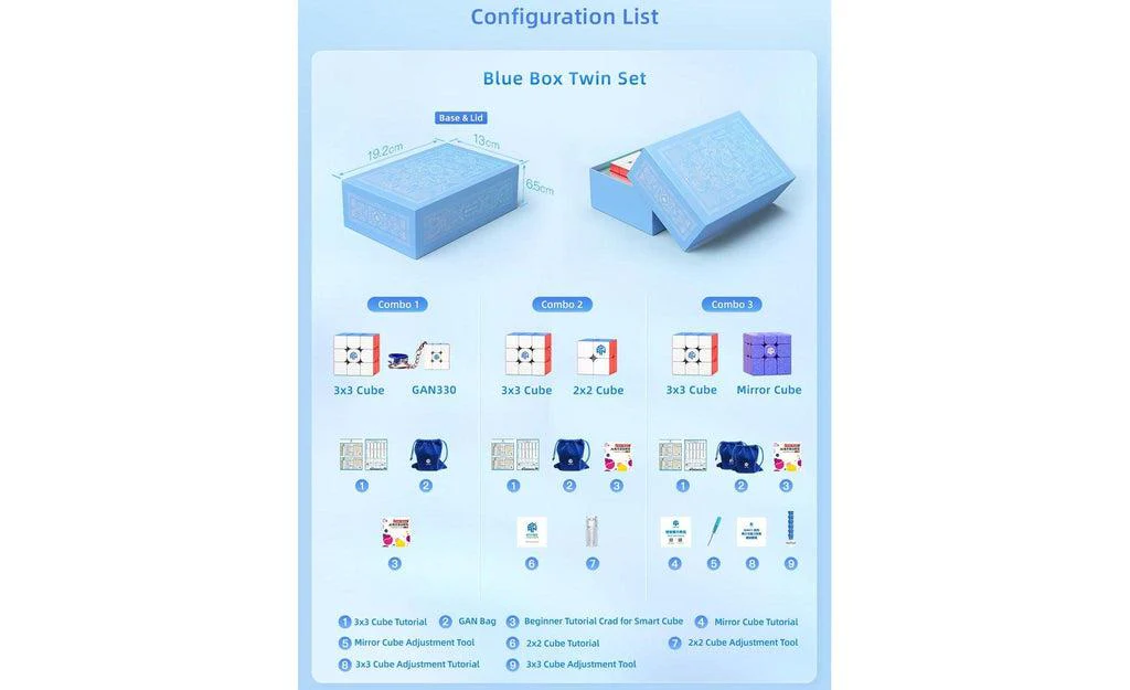 GAN Blue Box Bundle (Magnetic) - GAN Mirror + GAN11 M - Image 3